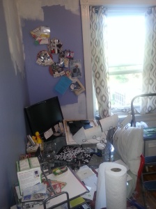 View of my desk ..... a total mess!
